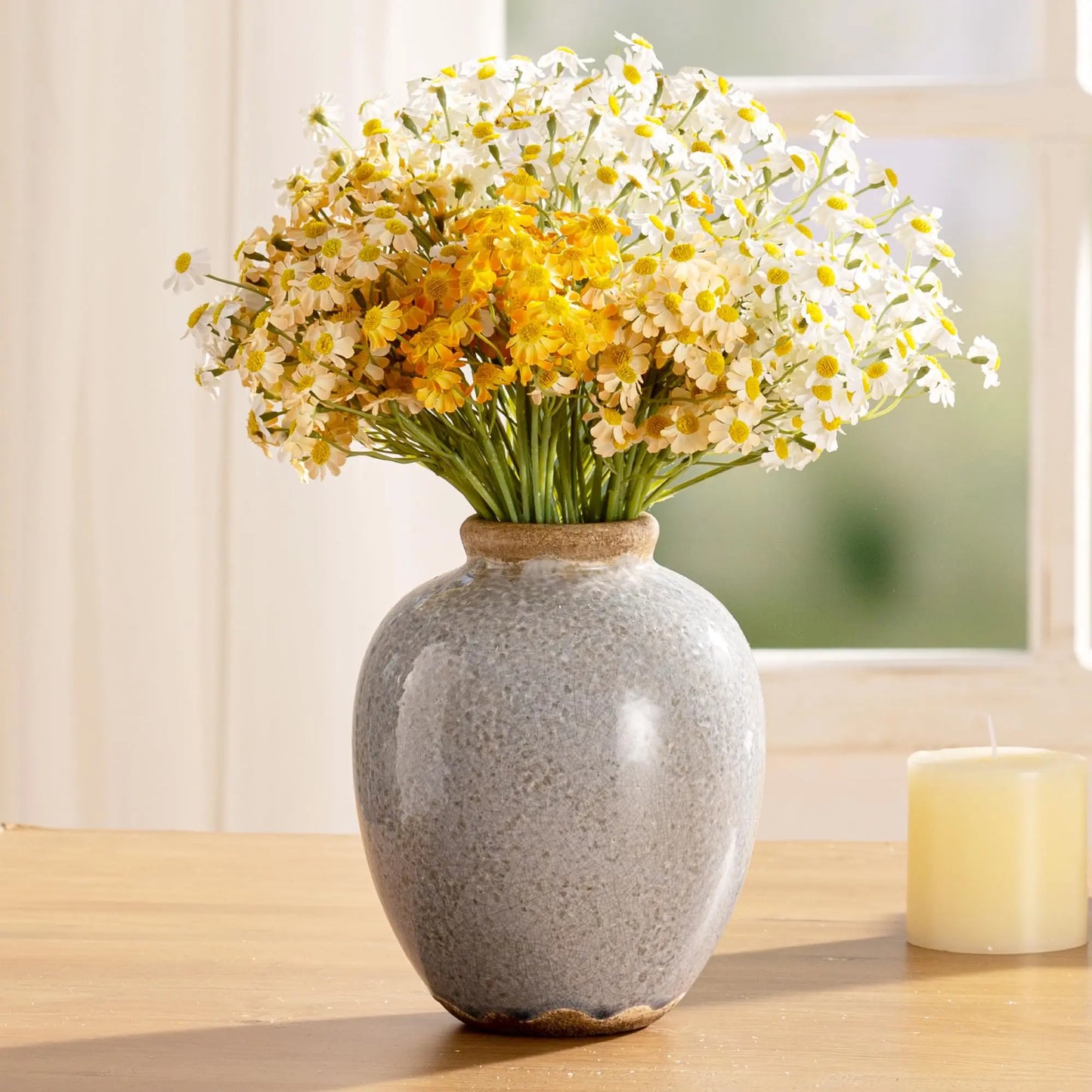 Vintage Ceramic Flower Vase Set of 3