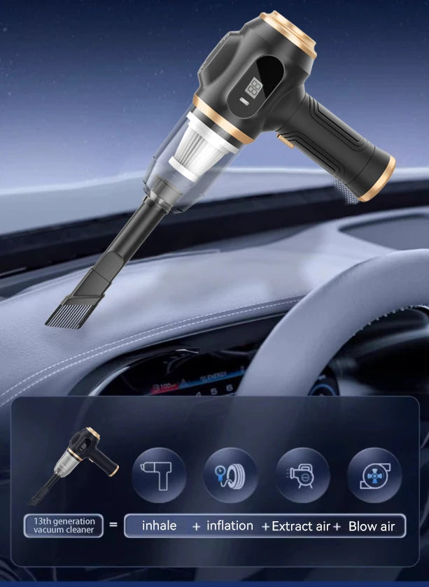 Multi-Functional Cordless Handheld Wireless Vacuum Cleaner