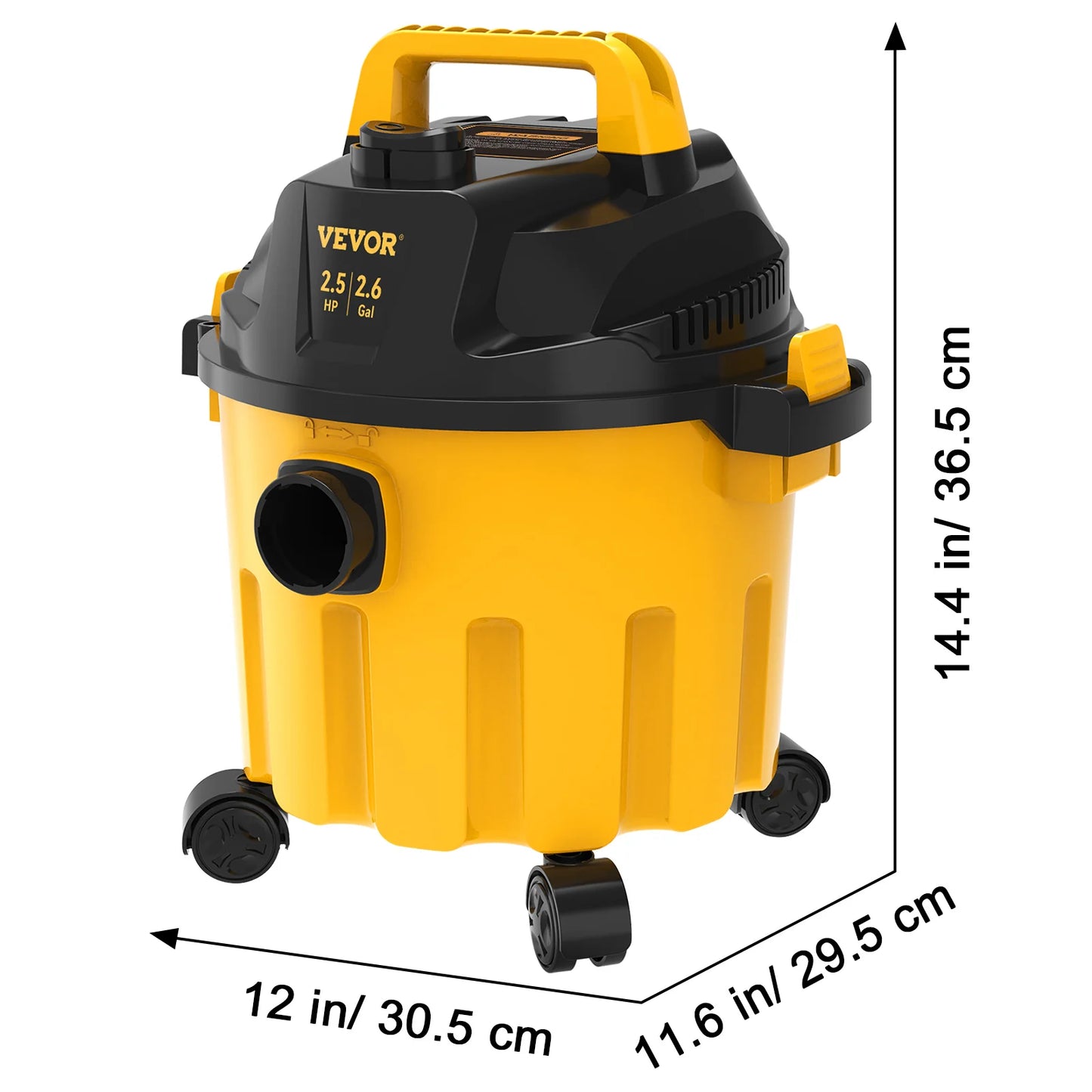 Portable Shop Vacuum with Blowing Function Attachment