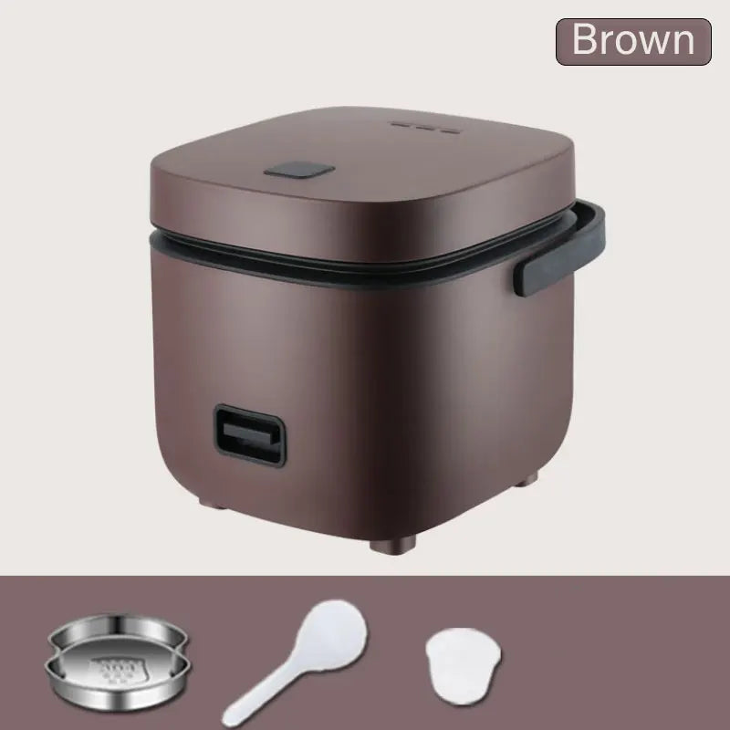 Mini Electric Rice Cooker Multi-function Non-Stick