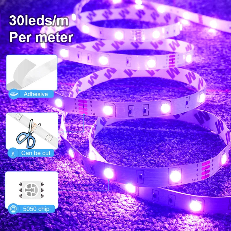 LED Strip Lights RGB 5050 Bluetooth APP Control