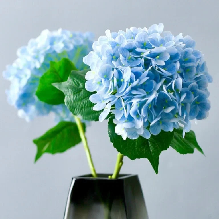 Artificial Real Touch Hydrangea Faux Flowers Bouquet